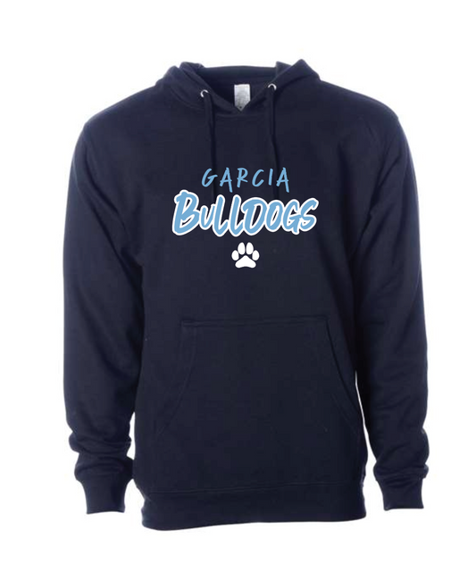 Garcia Bulldog Navy Hoodie